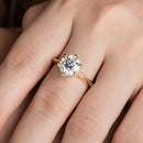 Aurea Solitär Moissanit