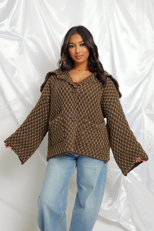Kami Oversized Strickjacke