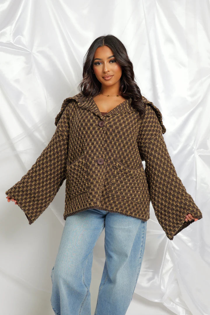 Kami Oversized Strickjacke