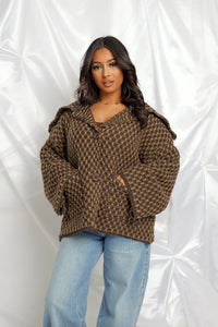 Kami Oversized Strickjacke