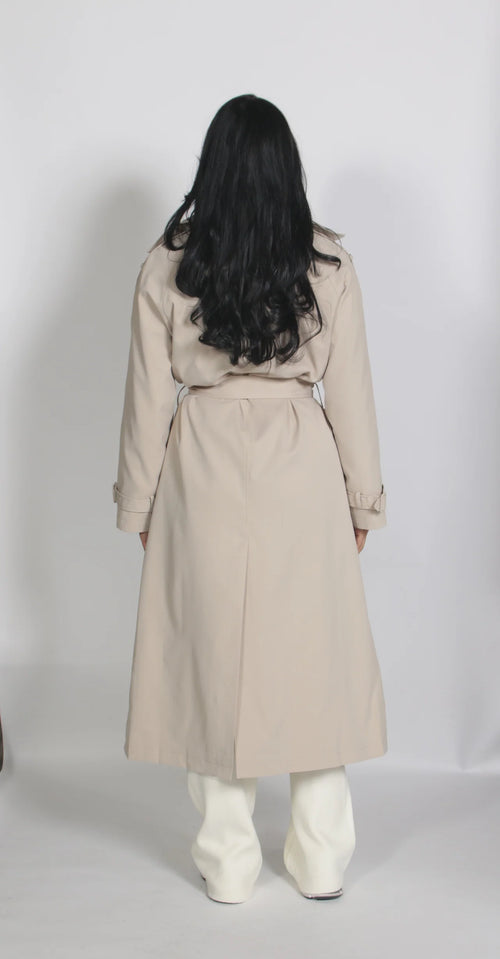 Mavi Maxi Trenchcoat