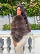 Tiana Elegance Kunstpelz-Jacke