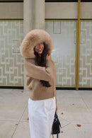 Elegance Kunstpelzjacke