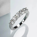 Celestia Half-Eternity Moissanit