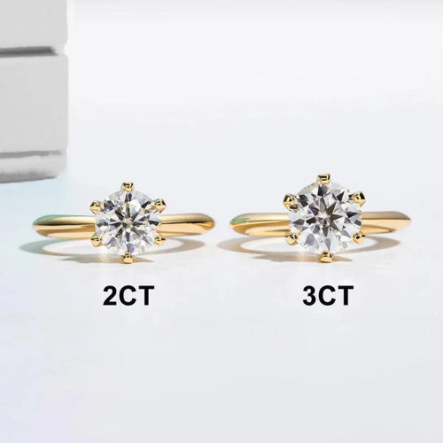 Aurea Solitär Moissanit