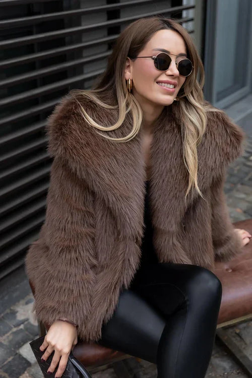 Tysa Kunstpelzjacke