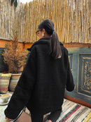 Melis Teddyfell Jacke
