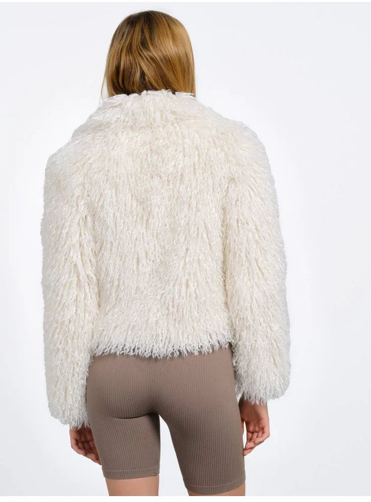 Zenia Kunstpelzjacke